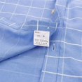 thumbnail image 4 of Oxford-Camisa de manga larga para hombre, 100% algodón, informal, ajustada, Color sólido, estampado a cuadros, a rayas, Formal, talla grande, 4 of 4