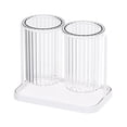 thumbnail image 2 of Kitchen Utensil Holder Holder Cutlery Holder Cutlery Storage Organizer Silverware Organizer Drying Rack Chopsticks Holder White, 2 of 7
