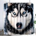 thumbnail image 2 of Durable Waterproof Polyester Shower Curtain Odorless Perfect for Your Bathroom Decor 60x72inch, 2 of 5