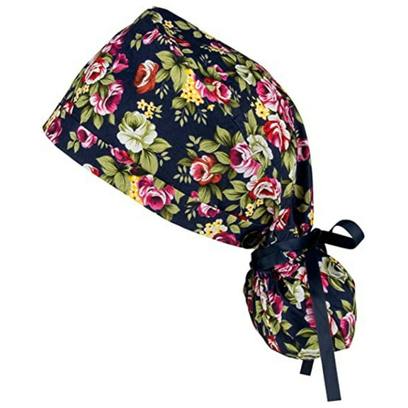 Yanyanz Womens Baseball Caps, with Scrub Bouffant for with Sweatband Womens Mens Cap Hat and Baseball Caps, Baseball Caps D One Size