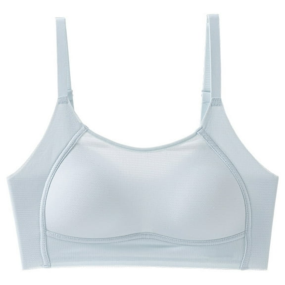 Kiijoy Teen Girls Seamless Sports Bra Wireless Padded Bralette Underwear, Sizes 15-16