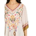 thumbnail image 3 of Miss Lavish London Kaftan Dresses for Women Beach Cover up  Caftans Moo Moos Women Swimwear Cover up  Medium, 3 of 8