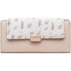 thumbnail image 1 of Cartera con Solapa de bloqueo Rfid de cuero Pu YONGSHENG Color albaricoque para mujer, bolsa de herramientas, tarjetero de gran capacidad, 1 of 5