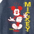 thumbnail image 3 of Disney - Mickey & Friends - Surprised Mickey - Color Block - Juniors High Neck Tank Top, 3 of 5