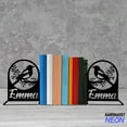 thumbnail image 2 of Handmadetneonsign Magpie Metal Bookends, Magpie Bird Name Bookend, Bird Table Bookshelf Decor 044949, 2 of 4