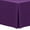 Plum, variant on Ultimate Textile (5 Pack) 6 ft. Fitted Polyester Tablecloth - for 30 x 72-inch Banquet and Folding Rectangular Tables, Silver
