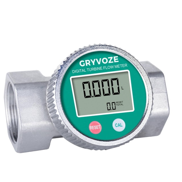 Medidor digital de flujo de combustible diésel GRYVOZE 1.5