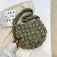 thumbnail image 2 of Bolso Nube para Mujer Bandolera Informal Nailon Acolchado Gran Capacidad (verde Retro), 2 of 9