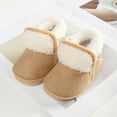 thumbnail image 5 of Gureui Newborn Infant Toddler Baby Girls Boots Winter Warm Non-slip Soft Sole Fluffy Cute Shoes, 5 of 8