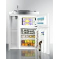 thumbnail image 2 of 30" Wide All-In-One Kitchenette, White, Coil Burners, 2 of 6