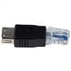 thumbnail image 3 of 5X Adaptador de USB A Hembra A Conector Ethernet RJ45 Macho, 3 of 4