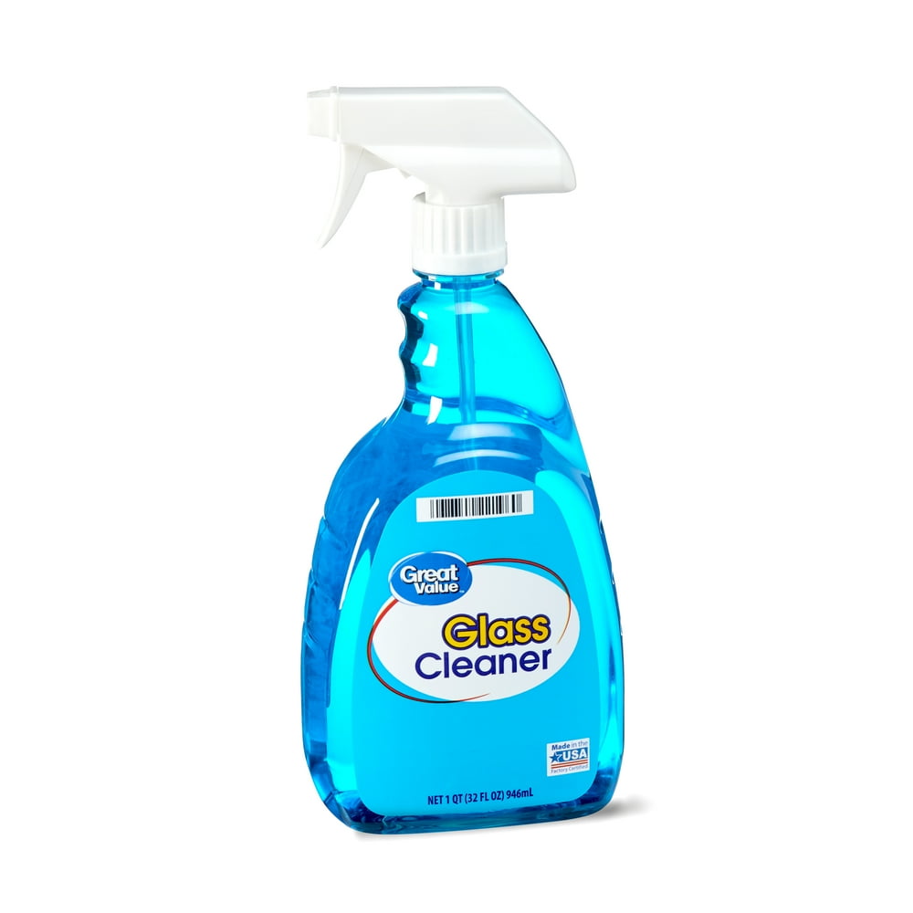 Great Value Glass Cleaner 32 Fluid Ounce Walmart Walmart