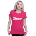 thumbnail image 3 of Country Cutie Southern Cowgirl Womens Fitted Plus Size Graphic Tee Brisco Brands 3X, 3 of 5
