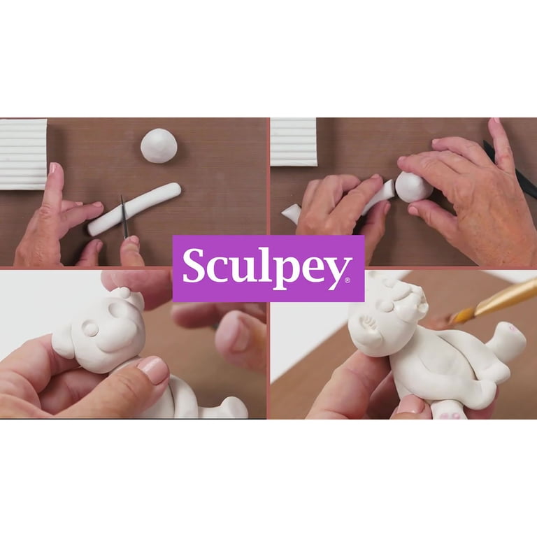 Sculpey Original Oven-Bake Clay, White, 1.75 lb photo 4
