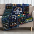 thumbnail image 6 of Math Teacher Blanket Throws, Appreciation Gifts for Teacher Blanket, Soft Fleece Blanket Gift for Math Teacher, Sofa Throw Blanket for Teacher Gifts, Thank You Gift, Travel, School Gift(40"x50"), 6 of 8
