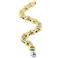 thumbnail image 3 of Pompeii Men's Designer Link 14k Gold (66gram) or Platinum (106gram) 11mm Bracelet 8.5" (,), 3 of 3