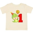 thumbnail image 3 of Inktastic 1st Birthday Cute Dinosaur Boys or Girls Baby T-Shirt, 3 of 5