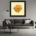 thumbnail image 3 of Taylor Greene 20x20 Black Modern Wood Framed Wall Art Titled - MOROCCAN YELLOW FLORAL 4, 3 of 6