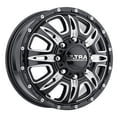 thumbnail image 2 of 17" Black With Natural Accents Predator Dually 049 Wheel by Ultra Wheel 049-7681FBM Fits select: 2013-2018 RAM 3500, 2003-2012 DODGE RAM 3500, 2 of 2