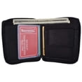 thumbnail image 5 of Mens Genuine Leather Zip Around Bifold Wallet with Snap Down Coin Purse 1356 CF, 5 of 41
