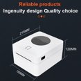 thumbnail image 3 of POS-9250 High-Speed 160mm/sec Thermal Label Printer with USB+Bluetooth Connectivity, 203DPI Resolution, 25-100mm Print Width, TSPL/CPCL/ESC/POS Commands, UPC/EAN/QR/PDF417 Barcode Support, Black, 3 of 6