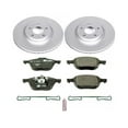 thumbnail image 2 of Power Stop Front Euro-Stop ECE-R90 Certified Brake Pad and Rotor Kit ESK4575, 2 of 5