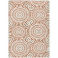 thumbnail image 2 of Addison Rugs Chantille Indoor/Outdoor Transitional Circles Coral Washable Rectangle Rug, 3' x 5', 2 of 6