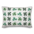 thumbnail image 2 of Creative Products Shamrock Pattern Watercolor 20 x 14 Spun Poly Pillow, 2 of 3