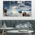 thumbnail image 1 of Black Seas in Crimean Peninsula Panorama - Seashore Canvas Art Print, 1 of 3