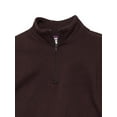 thumbnail image 3 of Weekend Academy Girls Fleece Quarter Zip Sweatshirt, Sizes 4-18, 3 of 3