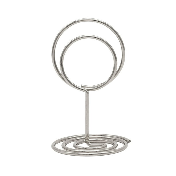 Fiudx Clip para Número de Asiento, Diseño Dorado y Oro Rosa, Elegante Portanotas para Bodas, Organizador de Menús de Escritorio, Expositor de Fotos, Regalo Versátil para Eventos, Tamaño 2,8 X 3,1 X 5