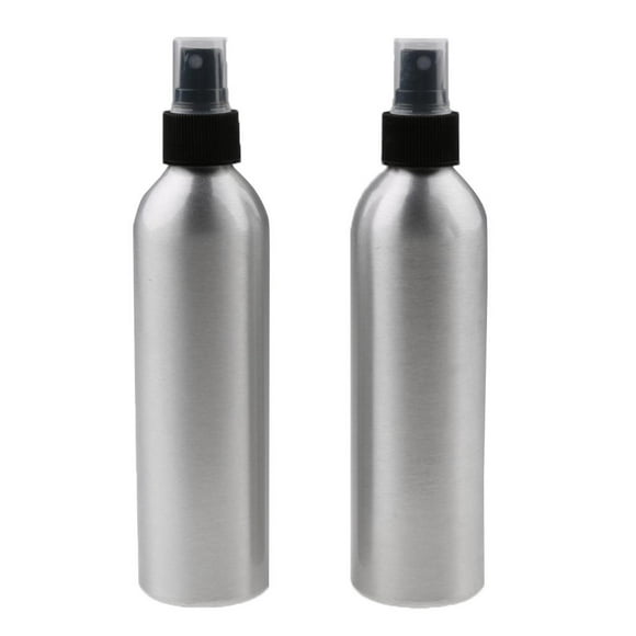 2x de perfumes en de nieb de Aluminio para viajes Atomizador de rociador de maquillaje 150ml Shamjiam