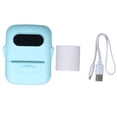 thumbnail image 2 of Label Printer, High Speed  Thermal Label Printer 203dpi BT Blue with Paper for Retail, 2 of 7