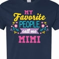 thumbnail image 4 of Inktastic My Favorite People Call Me Mimi with Flowers T-Shirt, 4 of 5