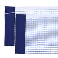 thumbnail image 1 of Uxcell Table Tennis Net Replacement Ping Pong Net String Tension Equipment Accessories PE Thicken, Blue 2 Pack, 1 of 6