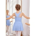 Oudiya 3 Pack Girls Ballet Skirts Leotard Chiffon Wrap Toddler Dance Clothes for 311Y Little