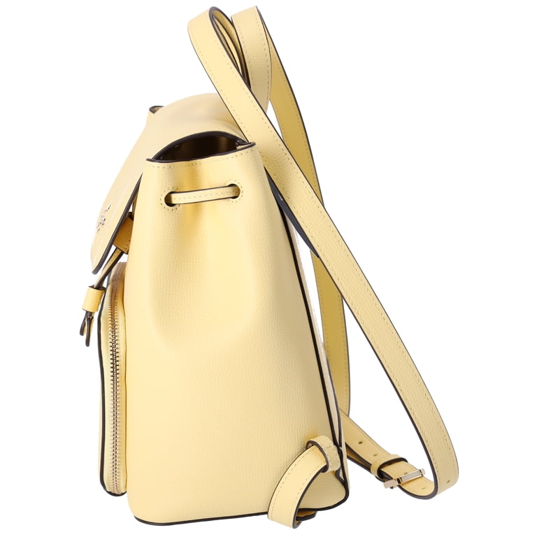 Kate Spade Kristi Medium Flap Butter Yellow Backpack NWT Kate Spade Kristi Medium Flap Backpack Yellow Butter Leather  main image 3