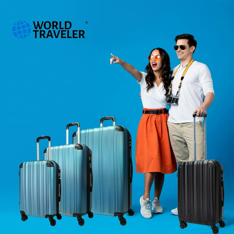 CalBags Kemyer Quest 3-Piece Hardside Lightweight Expandable