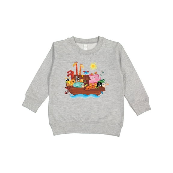 Inktastic Animal Ark Bible Story Christian Toddler Sweatshirt