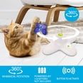 thumbnail image 2 of AFP Cat Butterfly Toy and Cat Puzzle Feeder Toy, 2 of 5