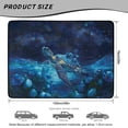thumbnail image 7 of HUISEFOR Blue Sea Turtle Car Trunk Mat 29" x 39" Universal Non-Slip Anti-Scratch Cars Accessories Easy Installation Universal Fit for Most Cars SUV, 7 of 7