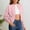 Pink, variant on Womens Winter Sweaters Knitted Coat Button Cardigan Loose Fit Pink Long Sleeve Tops for Ladies Lightweight