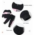 thumbnail image 3 of Conjunto de ropa para bebé niña, sudadera de manga larga con estampado de leopardo y pantalones bombachos, conjuntos de primavera y otoño para niñas recién nacidas., 3 of 5