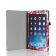 thumbnail image 5 of iPad Air 2 Case (Floral Pink) - Slim Fit Synthetic Leather Folio Case Stand Smart Cover Auto Sleep & Wake Feature and Stylus Holder for Apple iPad Air 2 (iPad 6) & iPad Air (iPad 5), 5 of 7