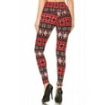 thumbnail image 3 of LAVRA Women's Holiday High Waist Fleece Regular Size Leggings Gift, 3 of 3