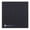Black, variant on Luxenap Square Bordeaux Paper Napkin - Micropoint, 2-Ply, with Black Threads - 15 3/4" x 15 3/4" - 1800 count box