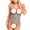 Gray, variant on Women Charming Underwear Corsets Lace Muslin Corset Underwear Bodysuit for Special Night
