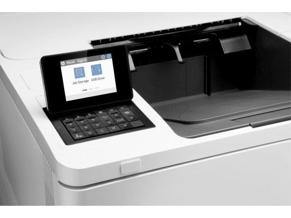 HP LaserJet Enterprise M607n Laser Printer, Black And White Mobile Print Up to