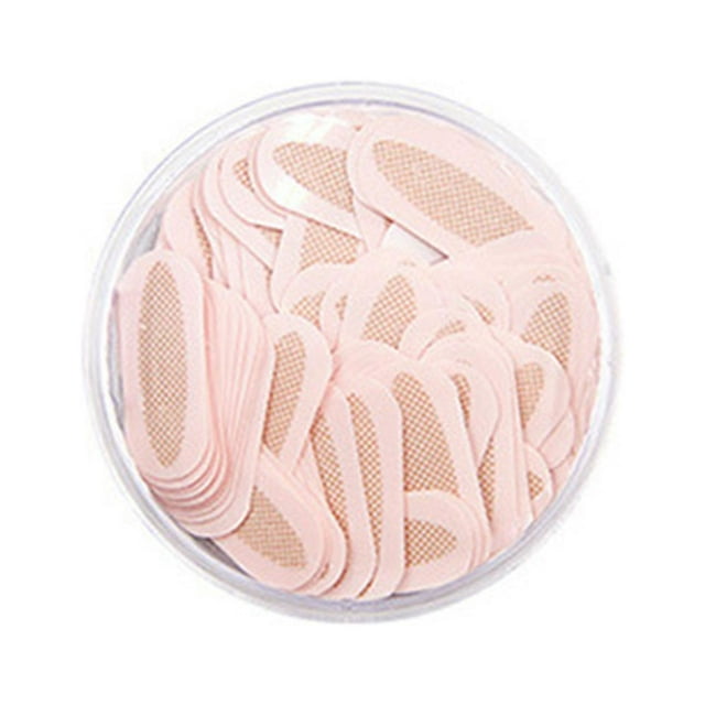 HILABEE 150 Pairs Double Eyelid Stickers Makeup Tool Sweatproof Long Lace Instant Eyelid Half Moon Shape