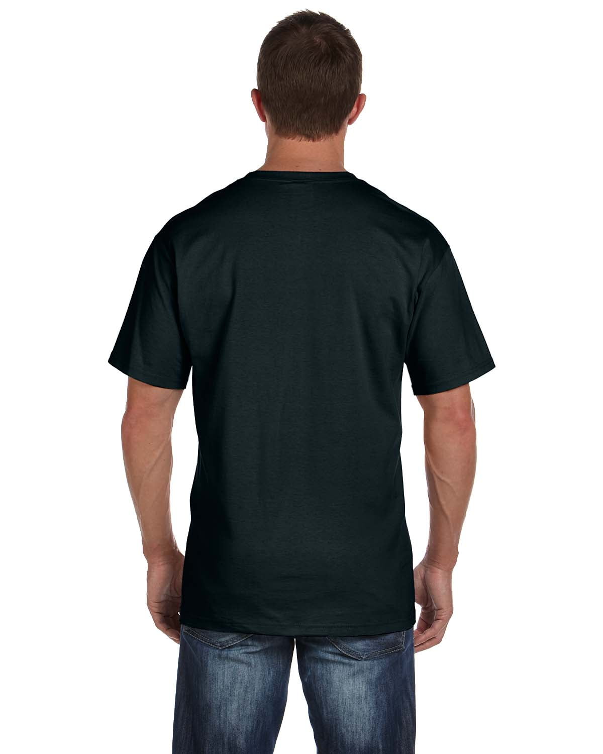 Mens 5 oz. Heavy Cotton HD Pocket T-Shirt 3931P (5 PACK)